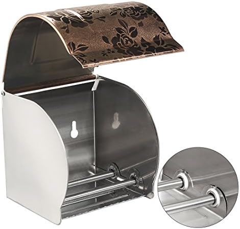 Aexit 120mmx122mmx123mm 201 Početna Hardver od nehrđajućeg čelika zidni toaletni nosač W HOLDER W Poklopac modela: