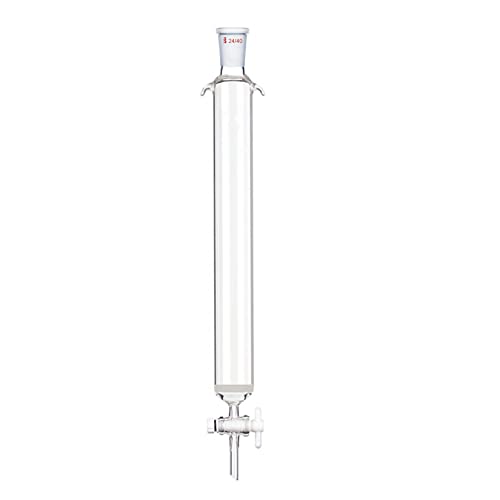 Deschem 400ml 24/40 stakleni kromatografija stupac od = 45 mm 300 mm PTFE Stopcock Lab Glassware