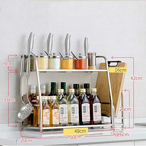 Htllt police za police kuhinje od nehrđajućeg čelika kuhinjska zaliha kuhinjska zaliha spremište