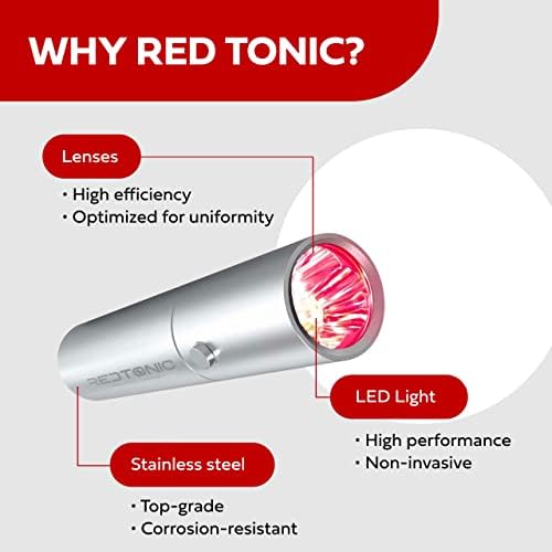 Otkažite crvenu svjetlosnu terapiju za upotrebu lica i tijela - Redtonic ručni LED infracrveni