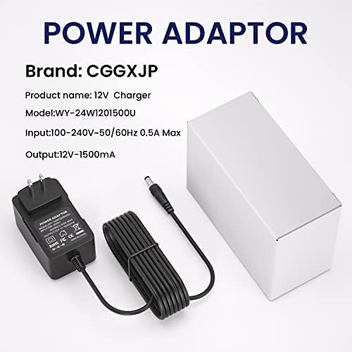 Cggxjp DC 12V 1.5 a Switching Power AC Adapter Supply Home Adapter za Yamaha PSR YPG YPT dd