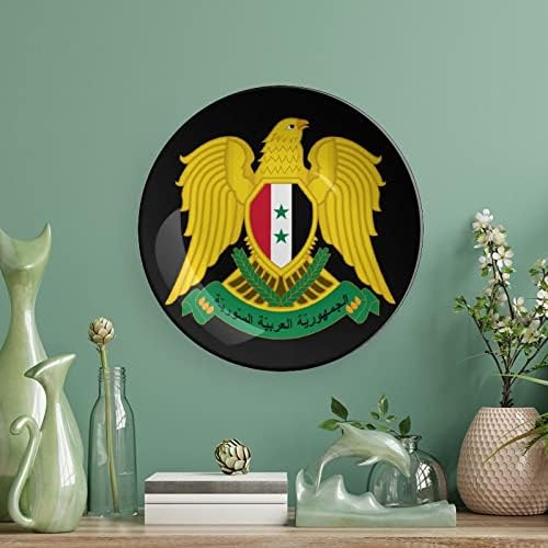Grb sirijske kosti Kina Dekorativne ploče Keramičke ploče zanat sa zaslonom za uredski ukras za