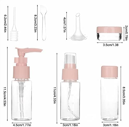 bahilok 10 kom/Set profesionalne prenosne putne kozmetičke bočice za flaširanje Setovi za flaširanje
