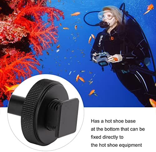 Podvodni kuglični ručni adapter, tvrdi prevlaka anodizirana aluminijska legura za ronjenje na bazi