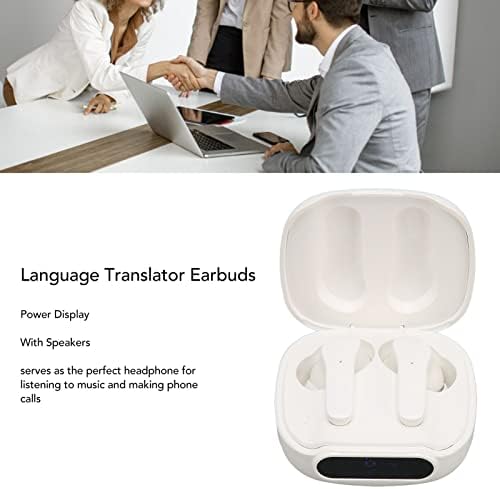 Slušalice za prevođenje jezika, bežični Bluetooth prevoditelj slušalice 84 jezika Pametni glasovni Prevodilac
