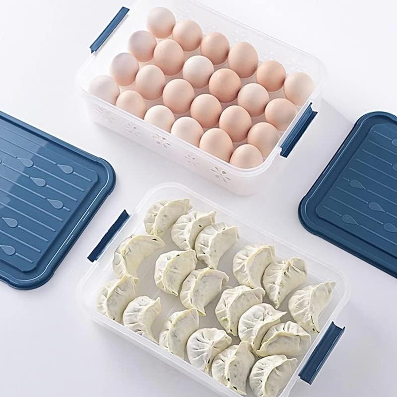 MBBJM kutija za odlaganje razdjelnika za jaja hladnjak za kućne potrepštine za hranu