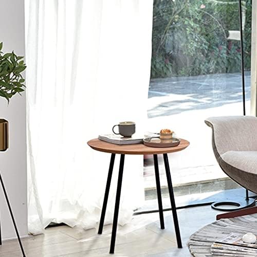 Mabek Skladištenje minimalistički mali apartman dnevni boravak balkon jednostavno željezo mali okrugli sto na otvorenom čaj stol na kauč na razvlačenje