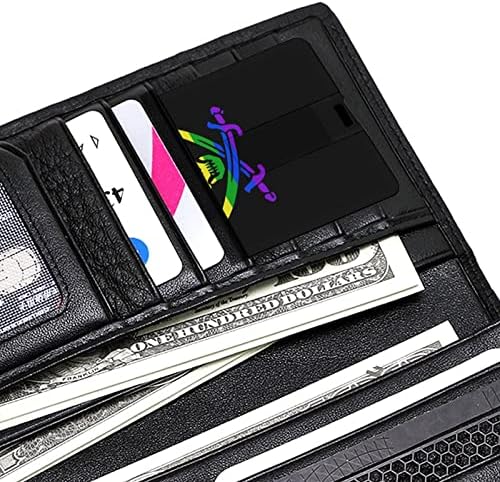 Gay Pride LGBT pirate lobanje USB 2.0 Flash-Drives Memory Stick Credit Cret Card Oblik