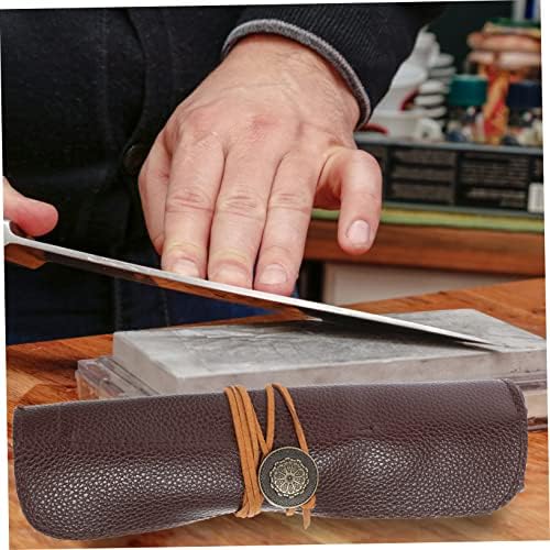 Luxshiny Roll Canvas torbe za alat Platnena torba za odlaganje kutija za odlaganje srebrnog noža