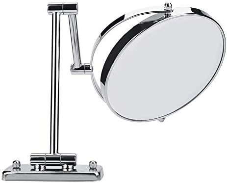 Yosoo 8 zidno ogledalo za šminkanje, dvostrano ogledalo koje se okreće za 360°, jedno standardno ogledalo