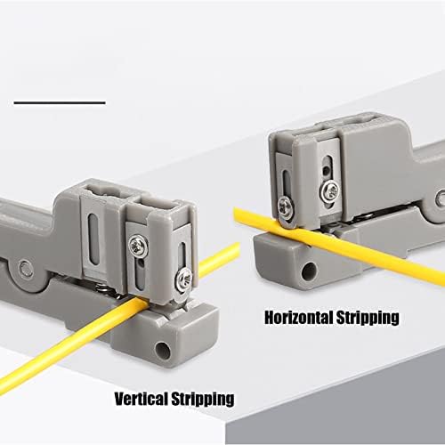 3pcs žičana striptizeta koaksijalna kabela od vlakana PVC optički set alata za popravak za popravak