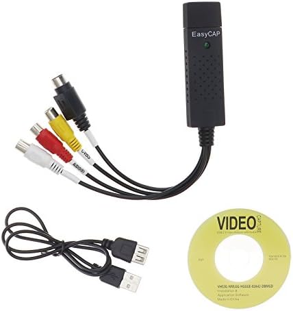 Micro Traders EasyCap USB 2.0 adapter TV Video Audio VHS do DVD adapter za snimanje Converter