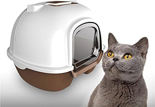 Dhdm prenosiva kutija za smeće za mačke potpuno zatvorena Back Flip Cats toalet za zaštitu životne