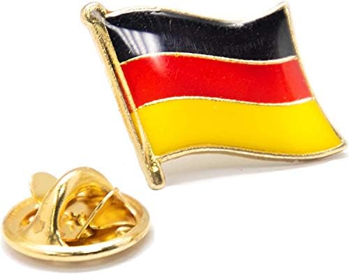 A-Ona Njemačka zastava za zastavu + EU zakrpa, Deutschland vez, vojni amblem, vintage zakrpa, zastava