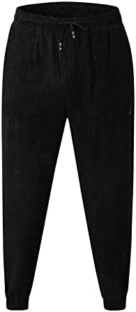 Muške udobne Harlan Harlans Track manžetne hlače sa čvrstim bojama sa džepom Sarong Hlače muškarci