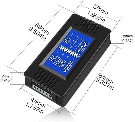 KXDFDC multifunkcijski merač baterije, 0-200V, 0-300A LCD displej digitalni strujni i naponski detektor
