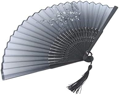 Lelelamp preklopni ventilator drevni cvjetni navijač za ruke Kineski stil sklopivi ventilatori