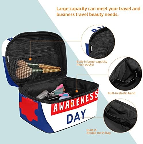 ECMRad Prijenosni torba za šminku Autorizam Dan za podizanje većeg kapaciteta sa patentnim zatvaračem Pogodno