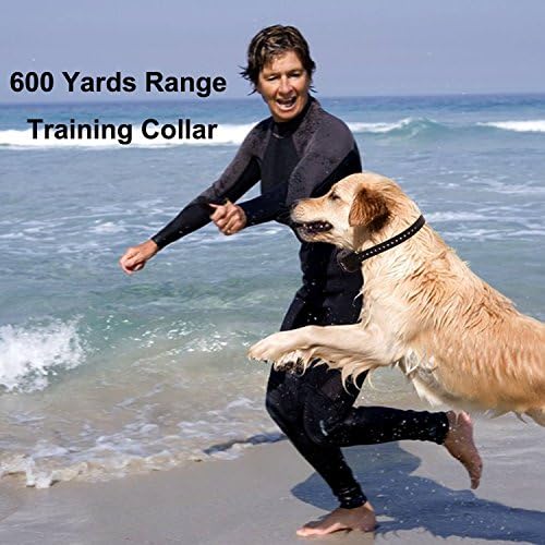 JanPet ovratnik za pse sa udaljenim, vodootpornim i punjivim elektronskim udarnim ogrlicama za 600YD za male / srednje / velike treninge ponašanja psa preko 10 kilograma