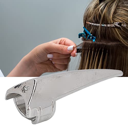 Alat za razdvajanje prstiju za kosu, Legura izdržljivih dredova pletenica odabir prstena za kosu pletenica