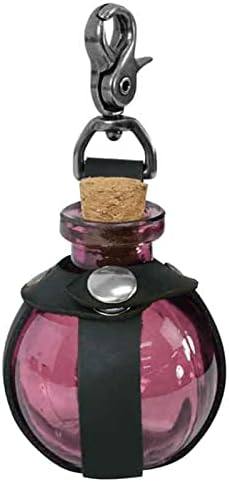 Witch Wizard Dark Magic Cork boca sa kožnim držačem Renesansne kostim pribor Lijep napitak Flask fulster za