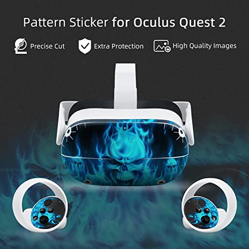 Wigears naljepnice kože za oculus Quest 2 VR slušalice i kontroler, naljepnice za naljepnicu za oculus Quest