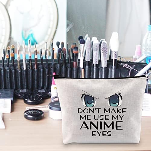 Pofill anime citat poklon ne čine me da koristim kozmetičku torbu za anime oči za ljubitelje anime