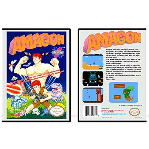 Amagon / Nintendo Sistem Za Zabavu - Samo Slučaj Igre - Nema Igre