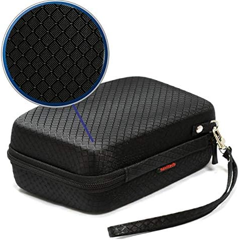 Navitech Crna tvrda torbica kompatibilna sa Garmin DriveSmart 55
