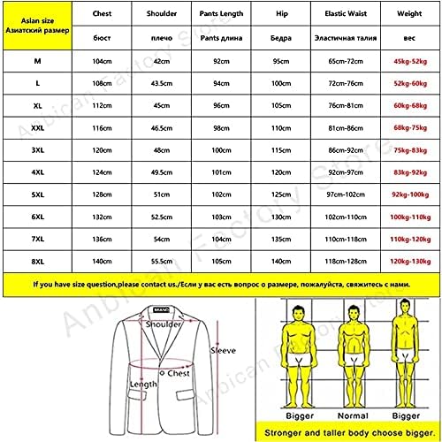 WSSBK Proljeće Jesen Multi-džepovi Plus size TrackSuit Muške Srednja odjeća Pulover Hoodie + hlače 2 komada