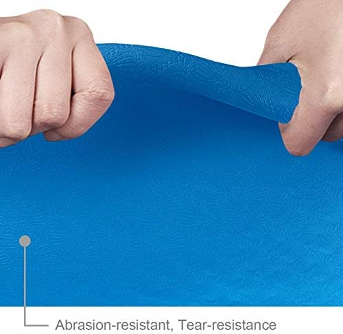Siebzeh Horizon Scene Premium Thick Yoga Mat Eco Friendly Rubber Health & amp; fitnes non Slip Mat za sve