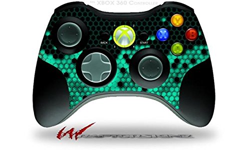 Hex Seafoan Green - WrapTorkkinz decel stil vinilne kože Kompatibilan sa Xbox 360 bežičnim kontrolerom