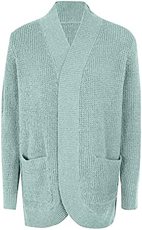 Fragarn 2022 Trendi džemper za žene, ženski ležerni džemper čvrsta boja dugim rukavima dugih rukava kaput žene