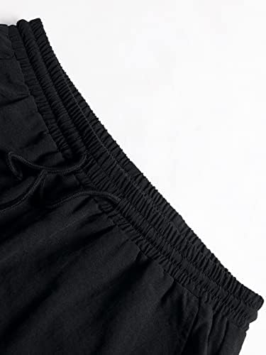 Nibhz dvodijelna odjeća za muškarce Muška prednja majica sa čvrstim dugmetom & amp ;pantalone sa vezicama bez Tee