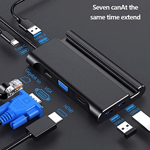 TWDYC Tip C priključna stanica USB C HUB USB HUB to USB 3.0 HD Adapter F3 Dock RJ45 USB Splitter