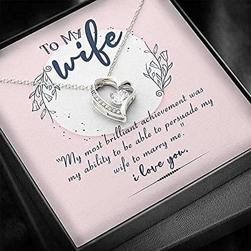 Mojoj ogrlicu za žene, poklon je suprug za suprugu, godišnjicu od muža do supruge, rođendan za ženu, Valentinovos