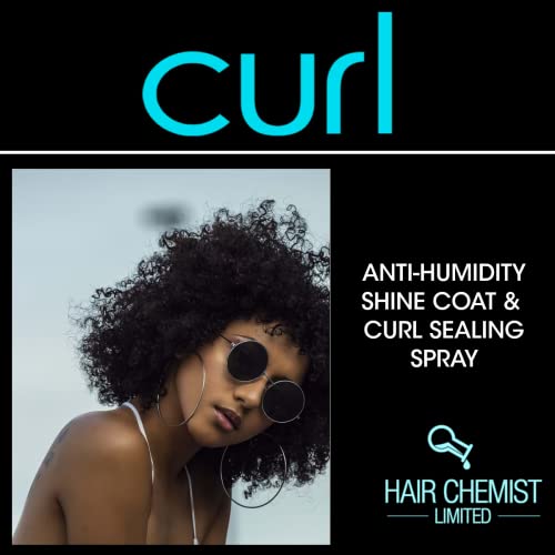 Hair Chemist CURL Anti Vlažnost Shine Coat & Curl Sealing sprej 3 oz.