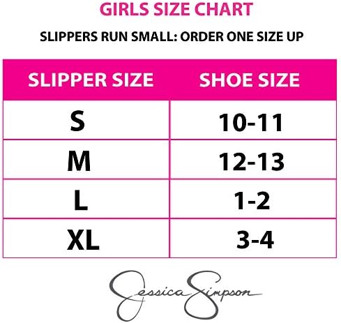 Jessica Simpson djevojke udobne papuče-slatke cipele od lažnog krzna cipele sa memorijskom pjenom