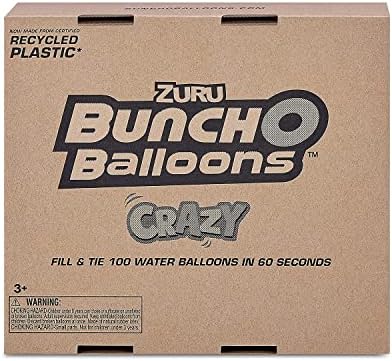 Gomila o baloni Crazy Color by ZURU, 200+ Brzopunjavajući Samozapunjavajući Vodeni Baloni za porodicu na otvorenom,