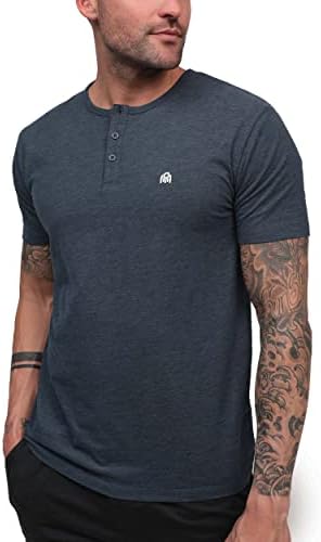 U Am Premium Henley majice za muškarce - Casual kratki rukav moderna majica