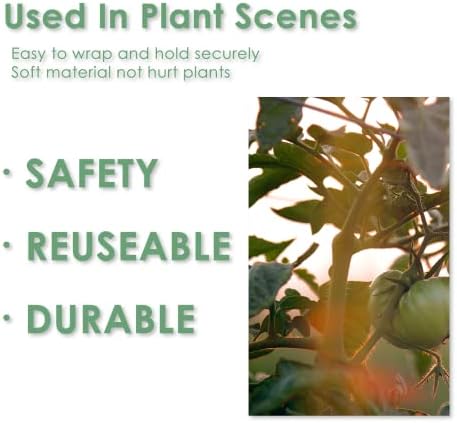 biljka sa zelenim remenom za Plantaktičke vrtne kravate podržava nježne biljke unaprijed izrezani dizajn Nosivi