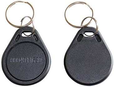 Getmorv 100kom 125KHz RFID Privezak za ključeve beskontaktni Privezak za ključeve blizina ID kartica
