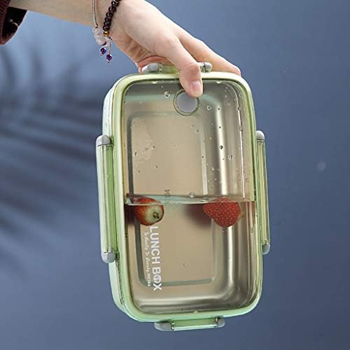 100 naočala Čelični ručak Bento Food kontejner za hranu od nehrđajućeg okvira Višeslojna izolacija,