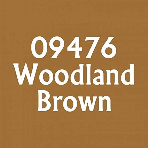Woodland Brown Akril Reaper Master Serija Hobi Boja .5oz minijature za Žetelice kapaljke