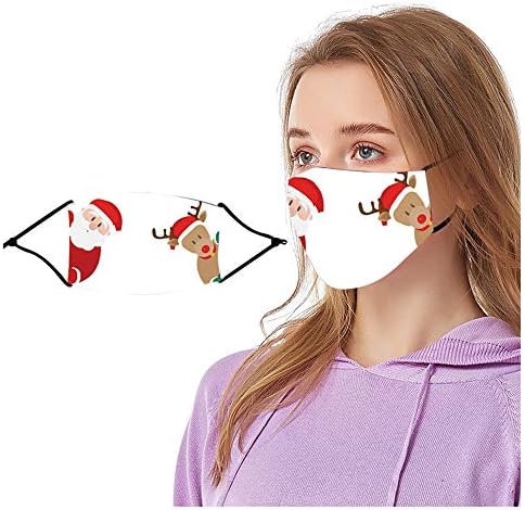 Zewuai nove višekratne perive maske za lice udobne vanjske usne C-over s elastičnom podesivom ušnom petljom-brod iz SAD-a