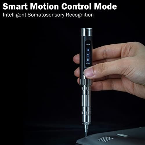 MINIWARE ES15 Smart Motion Mini električni odvijač, Akumulatorski precizni odvijač Set sa punjivom