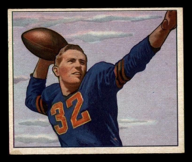 1950 Bowman 26 John Lujack Chicago Bears Ex Bears Notre Dame