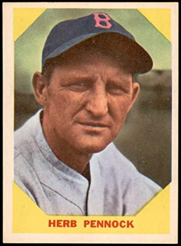 1960. fleer 35 Herb Pennock Red Sox / Yankees Ex / MT Red Sox / Yankees
