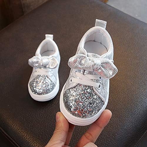 Boys Sequins Shoes Baby & nbsp;djevojke djeca Crystal Bling Sport Bowknot Baby Shoes Run cipele za
