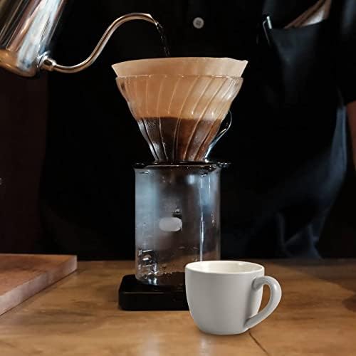 Homedge Mini procesain espresso kup, 3 unces / 90 ml malene krigle kafe Demitasse za espresso, čaj od 6,
